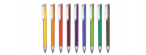 Kugelschreiber GLOSSY TRANSPARENT